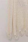 SWAYING/KNIT floating line detail bottoming shirt SW24SS1T53 white